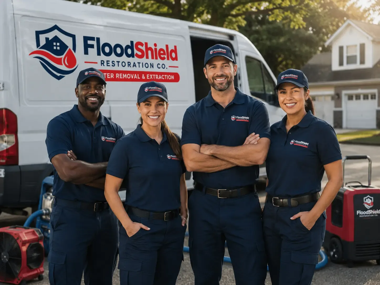 Flood Damage Restoration company in University, MS