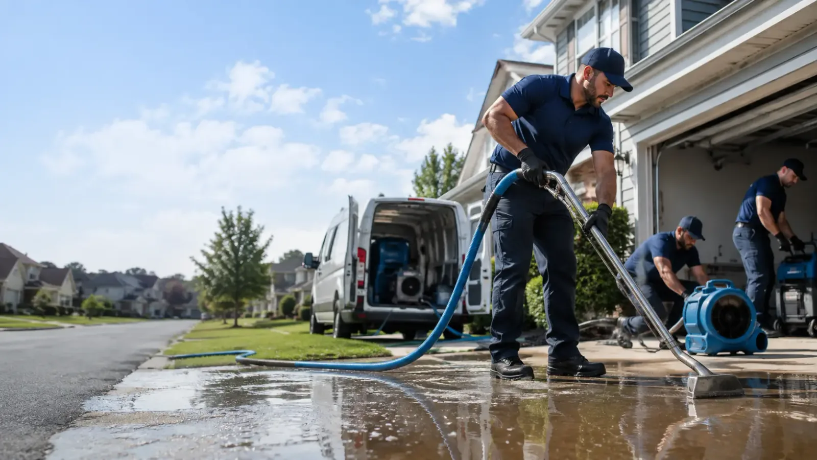 Flood Damage Restoration in University, MS